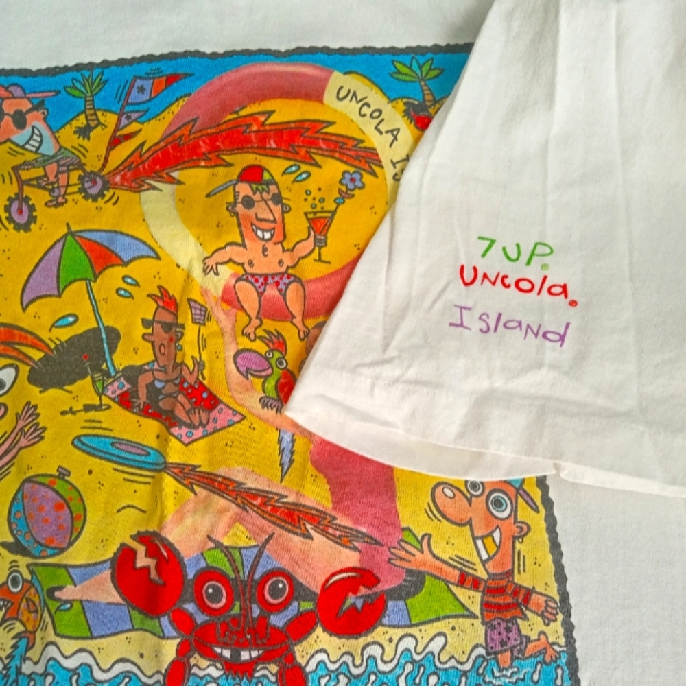 Vintage 7up (Uncola Island) Tee